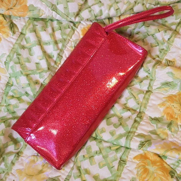 Lux de Ville red sparkle clutch - Picture 6 of 7